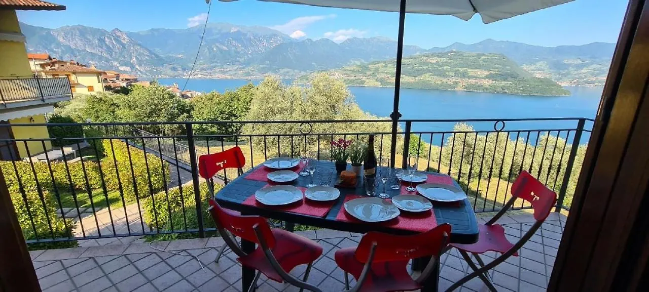 Residenza Coccinelle Vista Lago D'Iseo Tavernola Bergamasca
