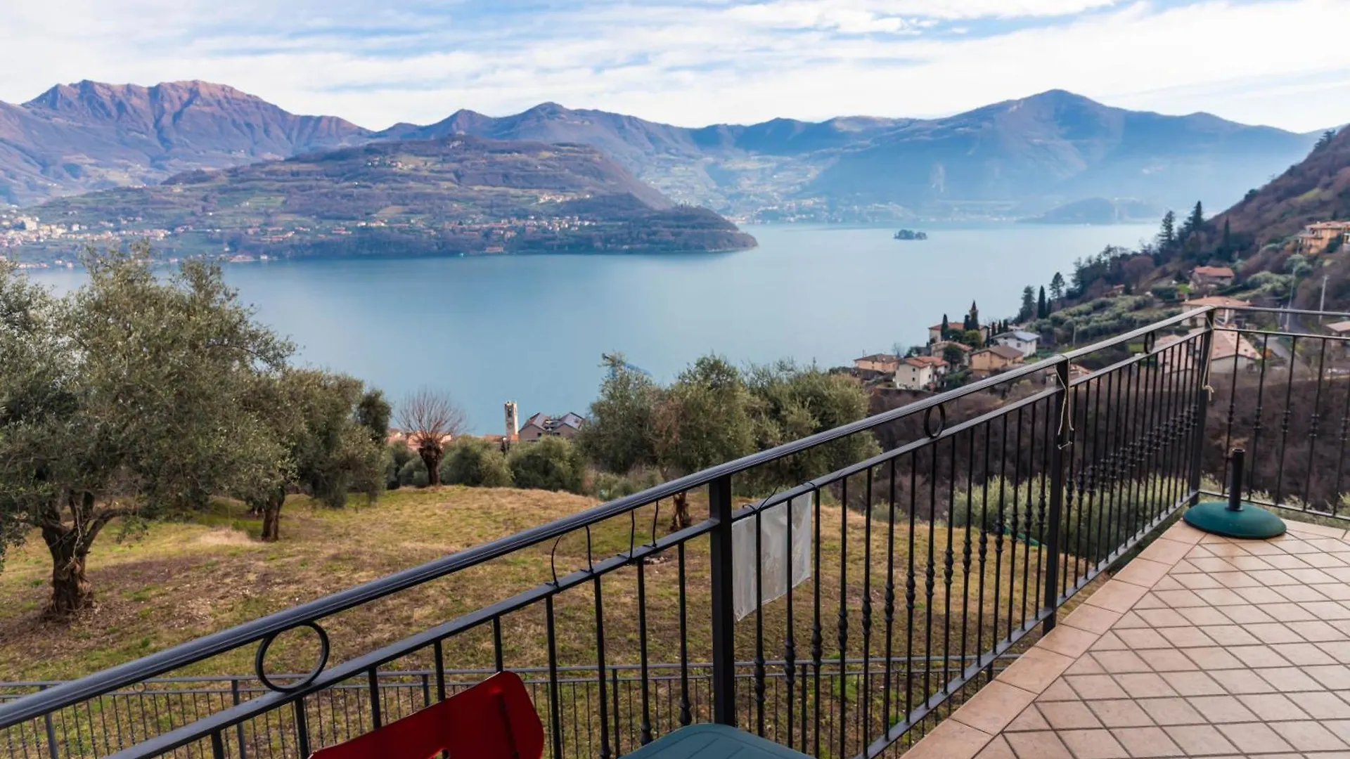 Lägenhet Residenza Coccinelle Vista Lago D'Iseo Tavernola Bergamasca